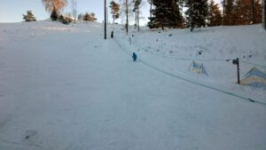 Repliften i Ornahög skidbacke har dragit upp utförsåkare till toppen sedan nyårsdagen 1982.